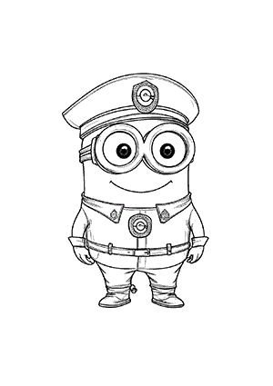 Coloriage Minion