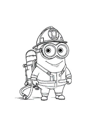 Coloriage Minion