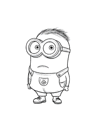 Coloriage Minion