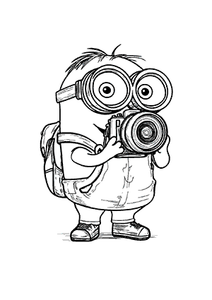 Coloriage Minion