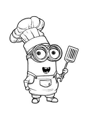 Coloriage Minion