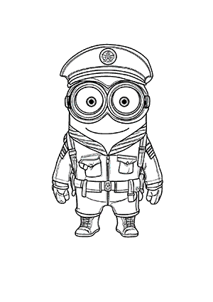 Coloriage Minion