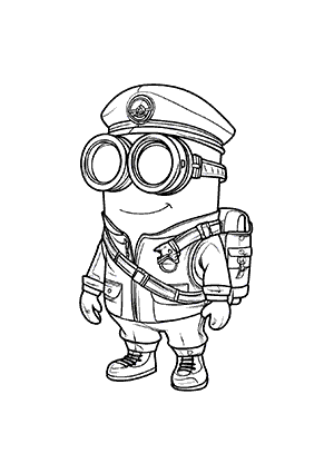 Coloriage Minion