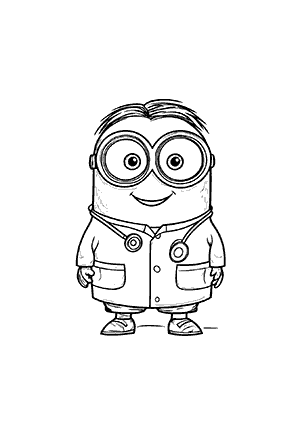 Coloriage Minion