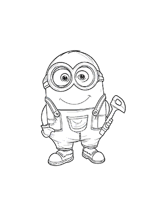 Coloriage Minion