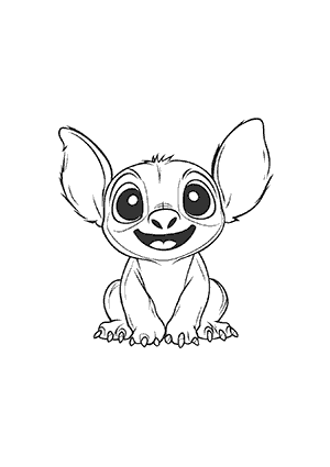 Coloriages de Stitch