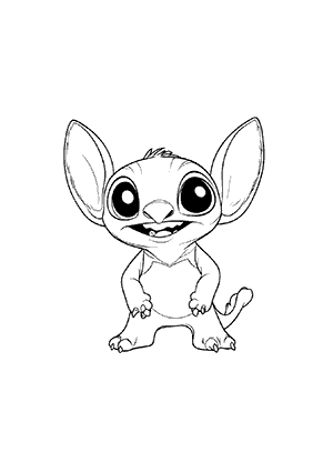 Coloriages de Stitch