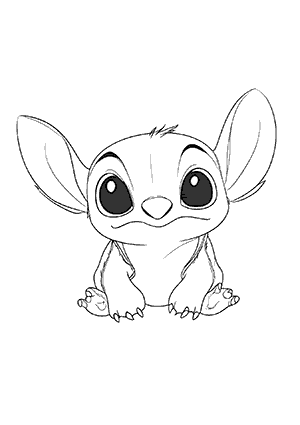 Coloriages de Stitch