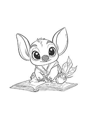 Coloriages de Stitch